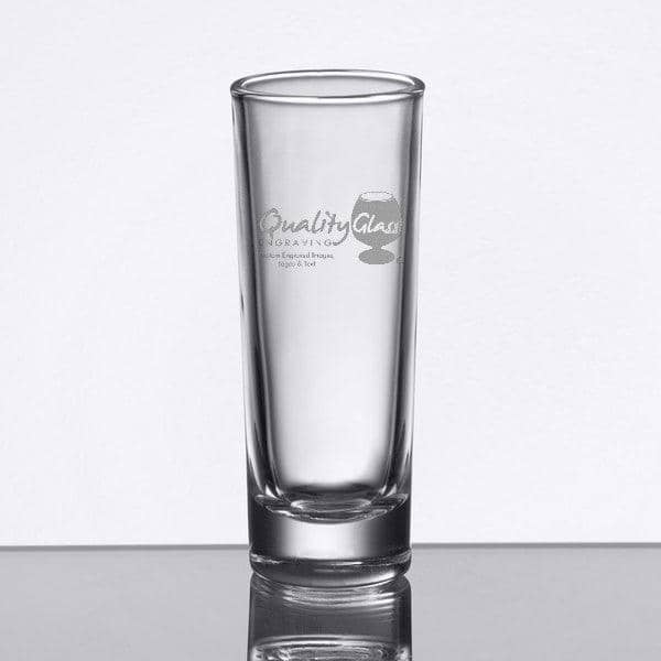 Engraved Tall Cordial Shot Glass - 2 oz - Item 107/1650-GA01005 - Barware Hub - Barware Swag and Etched Gifts