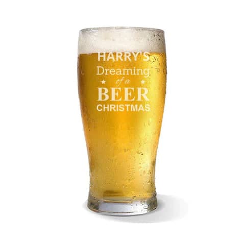 engraved pub beer glass 16 oz item 2434808 barware hub barware swag and etched gifts 1