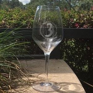 Engraved Luigi Bormioli Atelier Crystal Riesling Wine Glass - 15 oz - Item 08746 - Barware Hub - Barware Swag and Etched Gifts