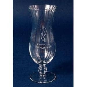 Engraved Hurricane Bar Glass - 15 oz - Item H402/3616 - Barware Hub - Barware Swag and Etched Gifts