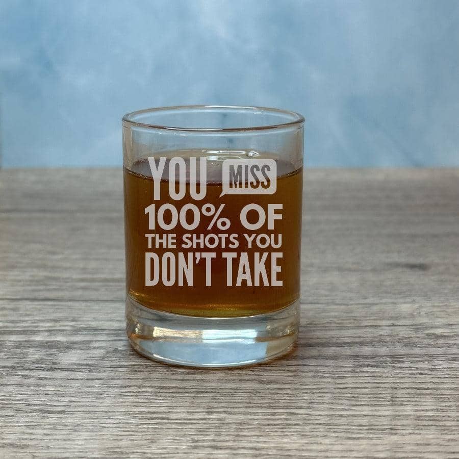 Engraved Shot Glass - 3 oz - Item 101/36980 - Barware Hub - Barware Swag and Etched Gifts