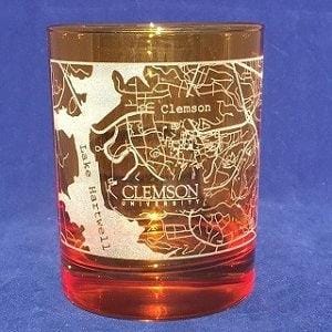 Orange Engraved Bar Glass - 14 oz - Item GS53232-50 - Barware Hub - Barware Swag and Etched Gifts