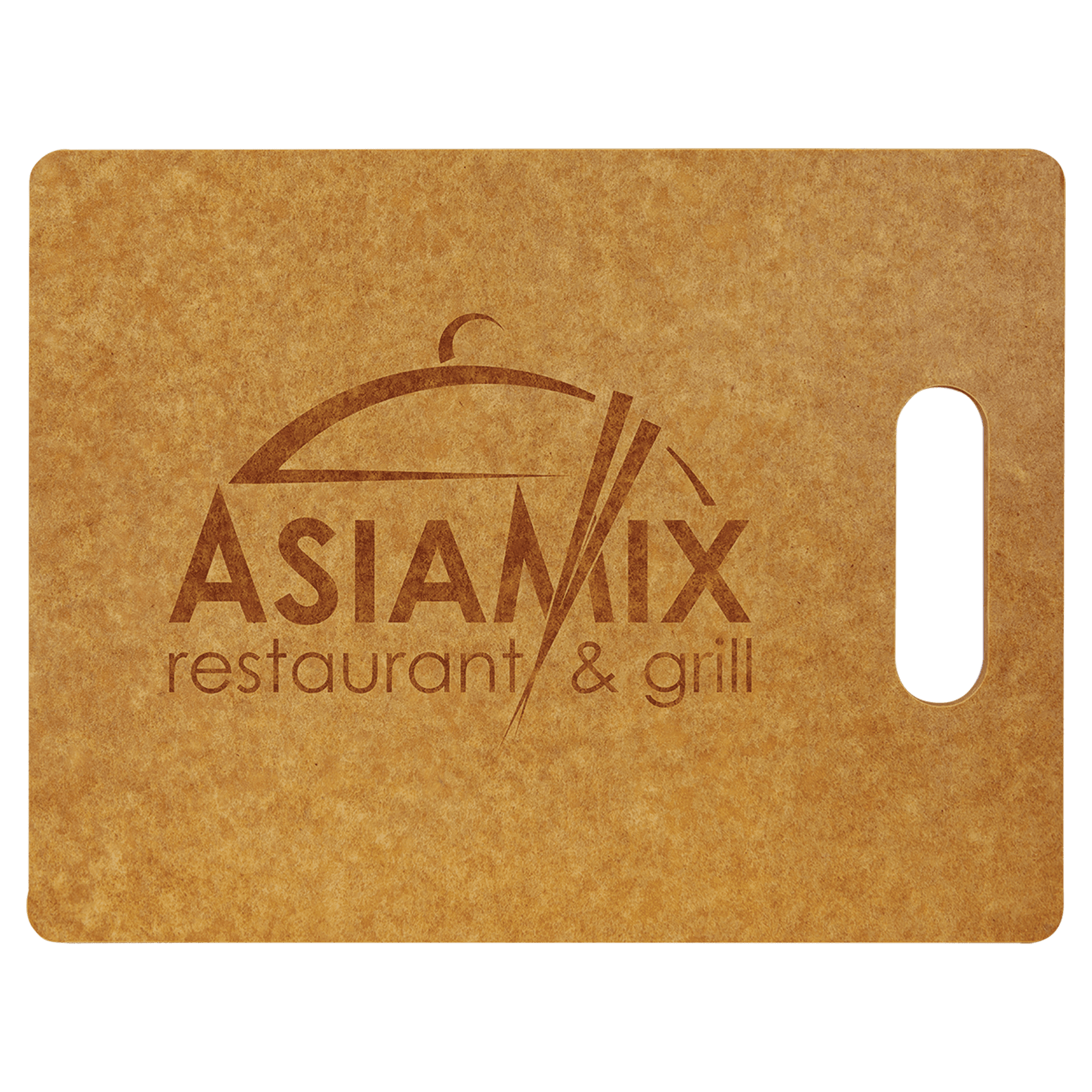 Engraved 11 1/2" x 8 3/4" Eco Rectangle Personalized Cutting Board - Barware Hub - Barware Swag and Etched Gifts