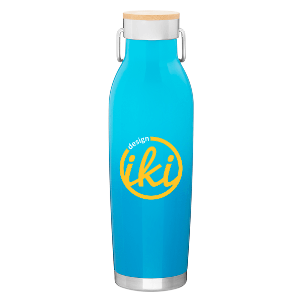 h2go Wave Stainless Steel Thermal Bottle - Barware Hub - Barware Swag and Etched Gifts