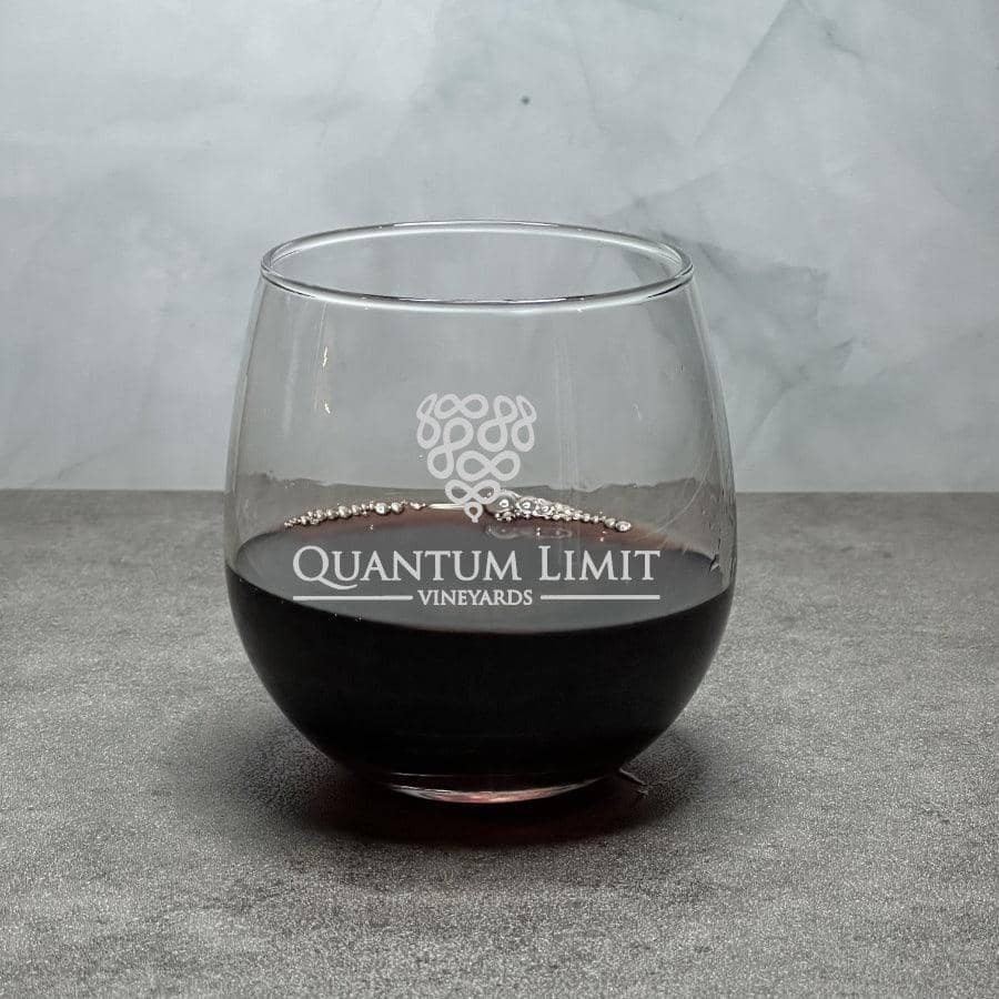 Engraved Stemless Wine Glass - 16 oz - Item 455/222 - Barware Hub - Barware Swag and Etched Gifts