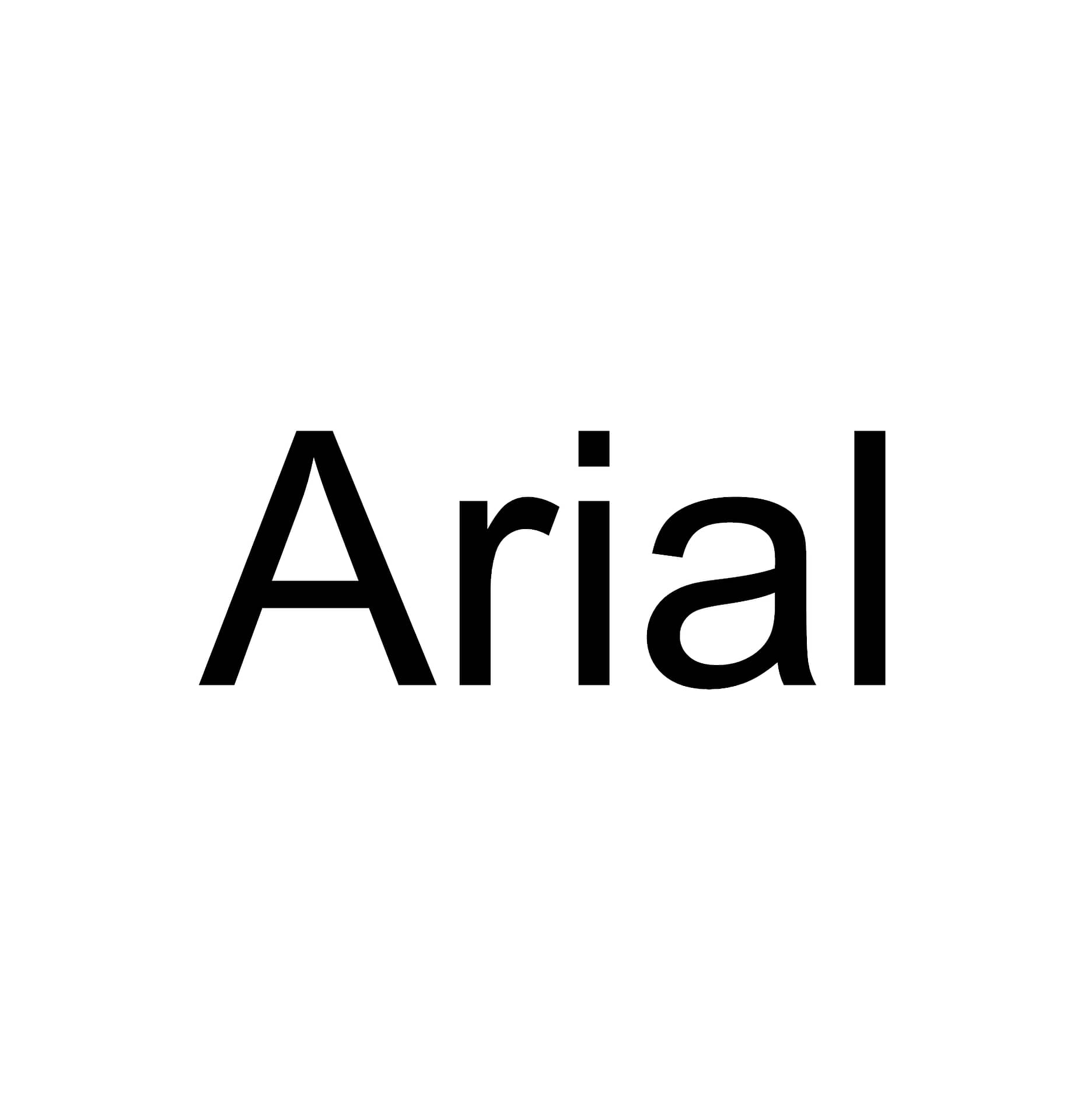 Arial $0.00