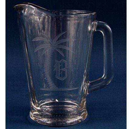 Engraved Classic Beer Pitcher - 60 oz - Item 615/5260 - Barware Hub - Barware Swag and Etched Gifts
