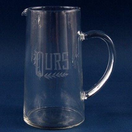 Engraved Classic Water Pitcher - 32 oz - Item 616/52349 - Barware Hub - Barware Swag and Etched Gifts