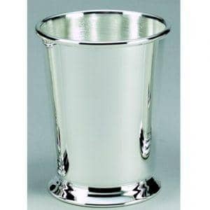 Engraved Silver Plate Mint Julep Cup 11 Oz 4" H - Item 021072 - Barware Hub - Barware Swag and Etched Gifts