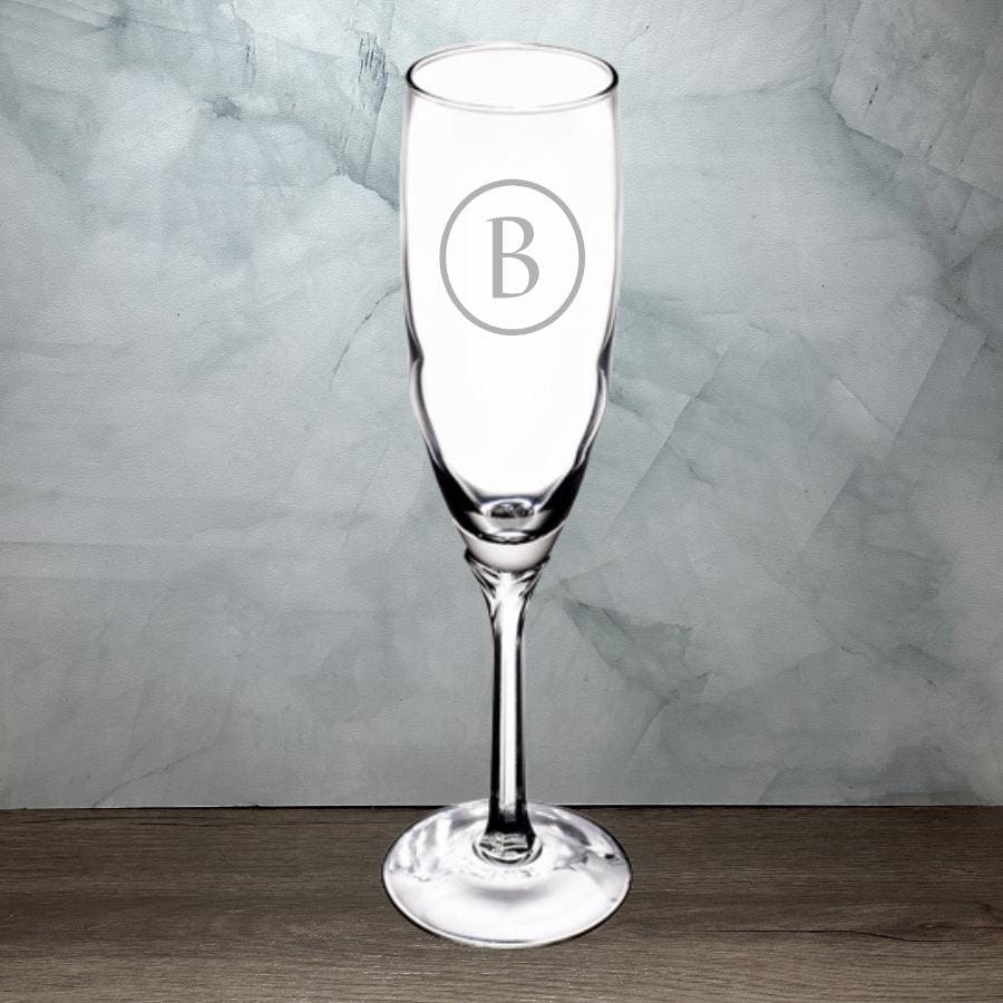 Engraved Domaine Champagne Glass - 6 oz - Item 430/8995 - Barware Hub - Barware Swag and Etched Gifts