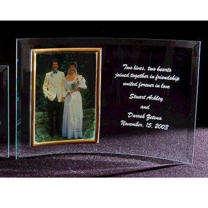 Engraved Jade Beveled Edge Vertical 5x7 Photo Frame - Item 55-106S - Barware Hub - Barware Swag and Etched Gifts