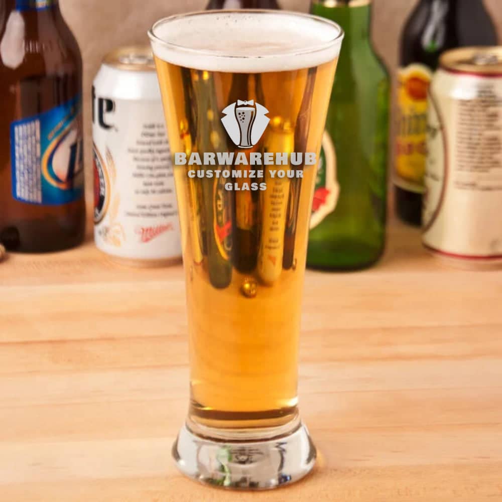 Engraved Flare Pilsner Glass - 16 oz - Item 203/247 - BarwareHub