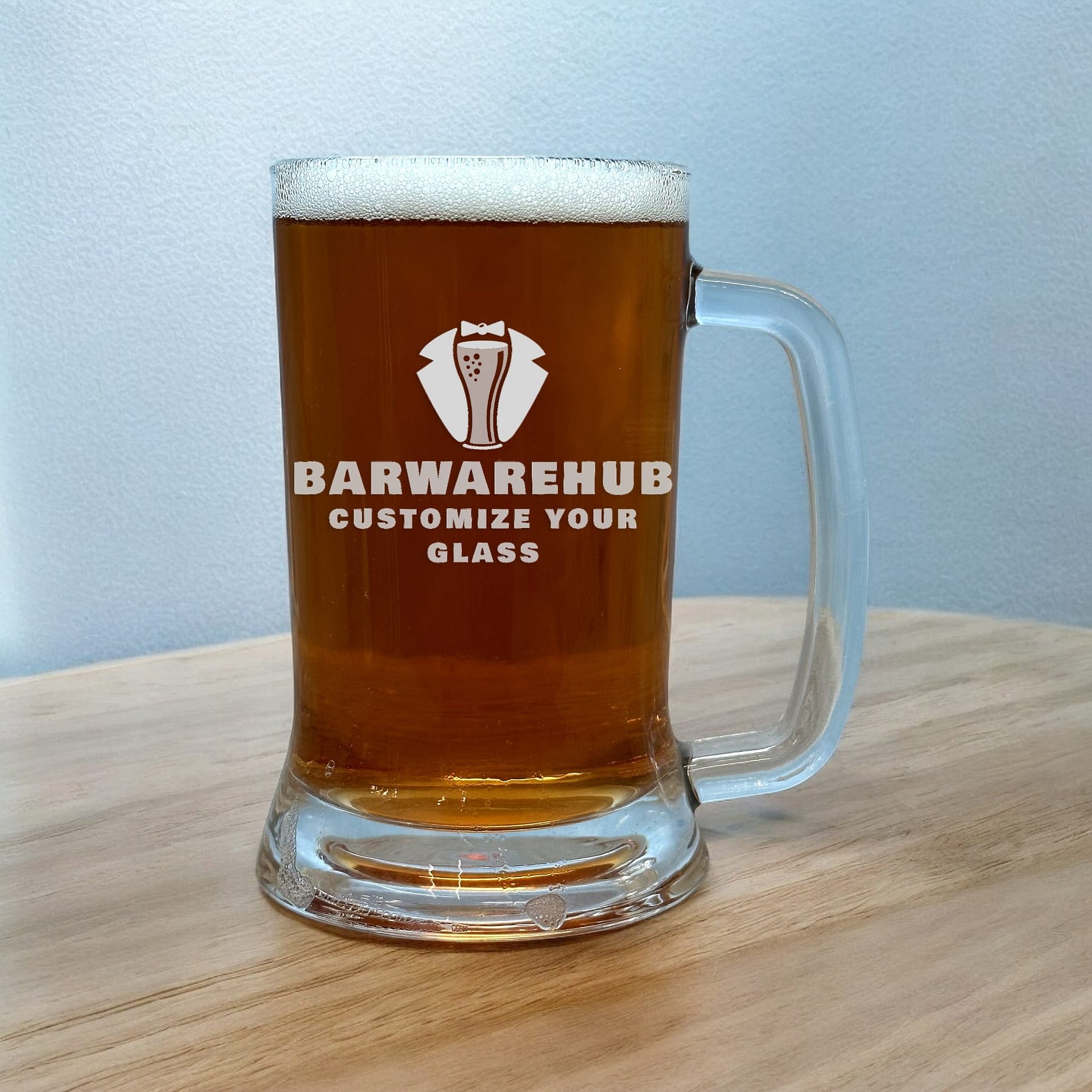 Engraved Acopa Beer Mug - 16 oz - BarwareHub