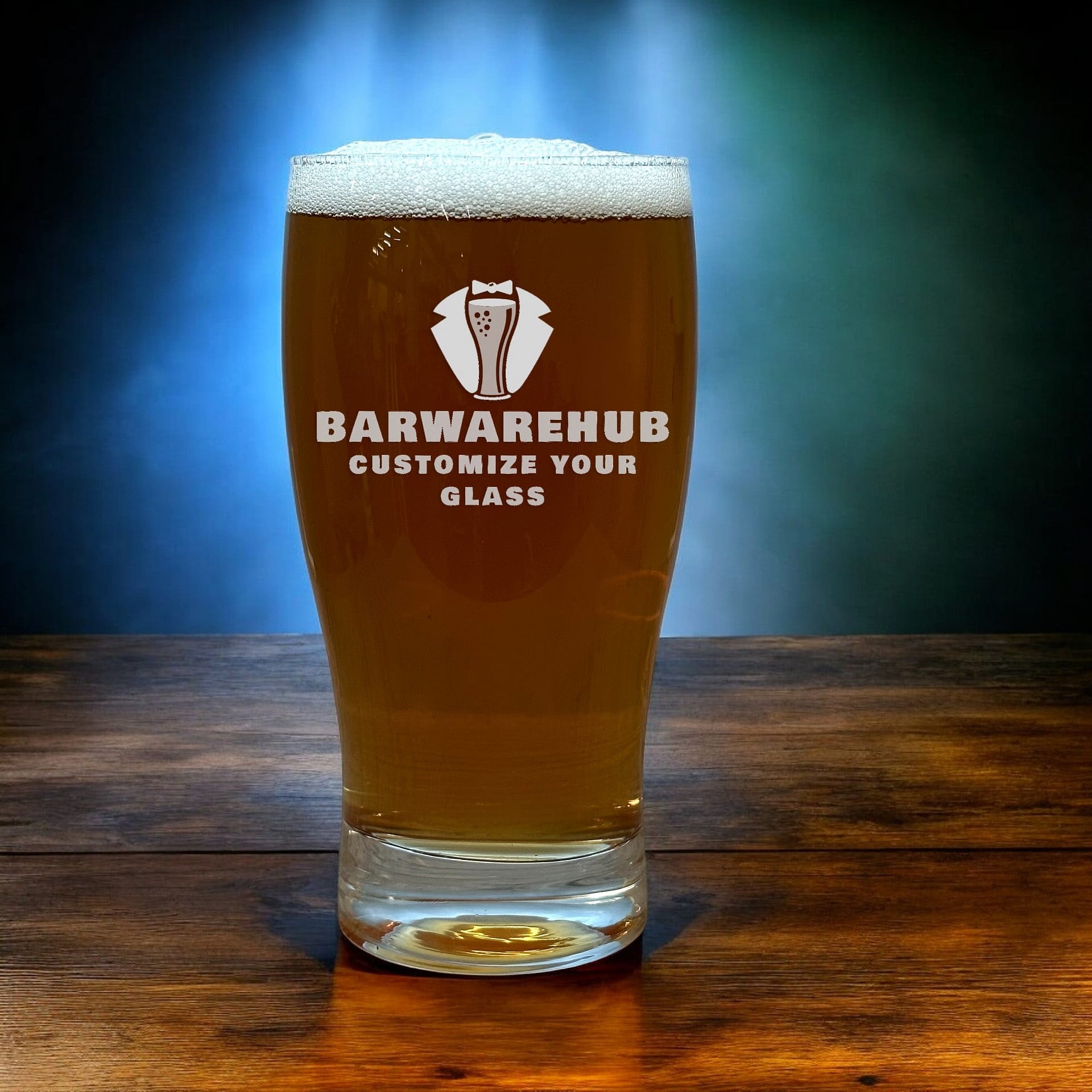 Engraved Pub Beer Glass - 16 oz - Item 243/4808 - BarwareHub