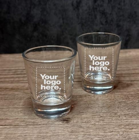 Engraved Set of Whiskey / Shot Glasses - 1.5 oz - Item 553653 - BarwareHub