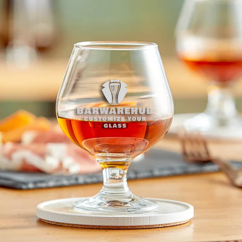 Engraved Brandy Snifter Glass - 9 oz Item 404/3704 - BarwareHub