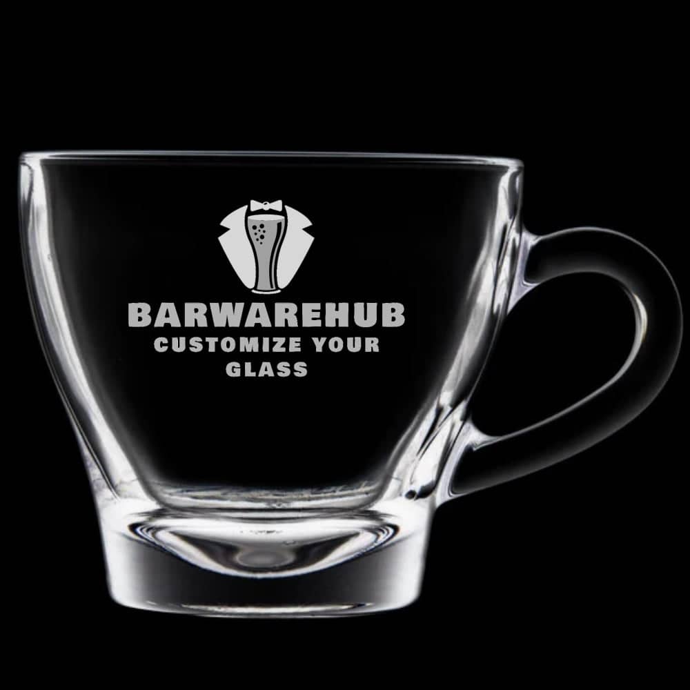 Engraved Cappuccino Cup - 6 oz. - Item 13220319 - BarwareHub