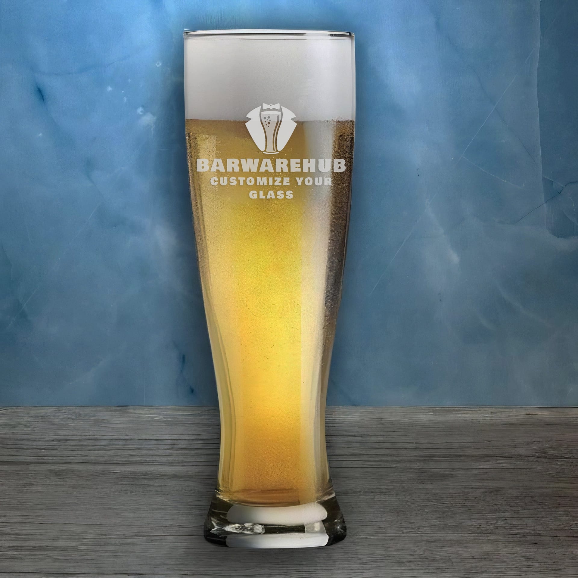 Engraved Pilsner Glass - 16 oz - Item 214/21053 - BarwareHub