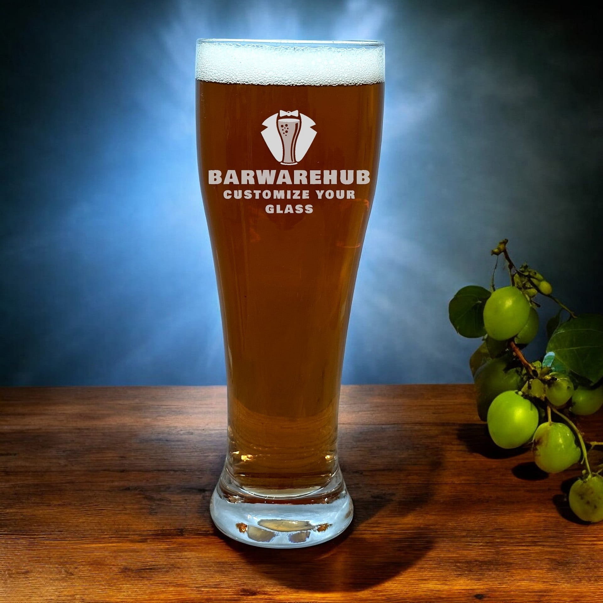 Engraved Pilsner Glass - 16 oz - Item 553436 - BarwareHub